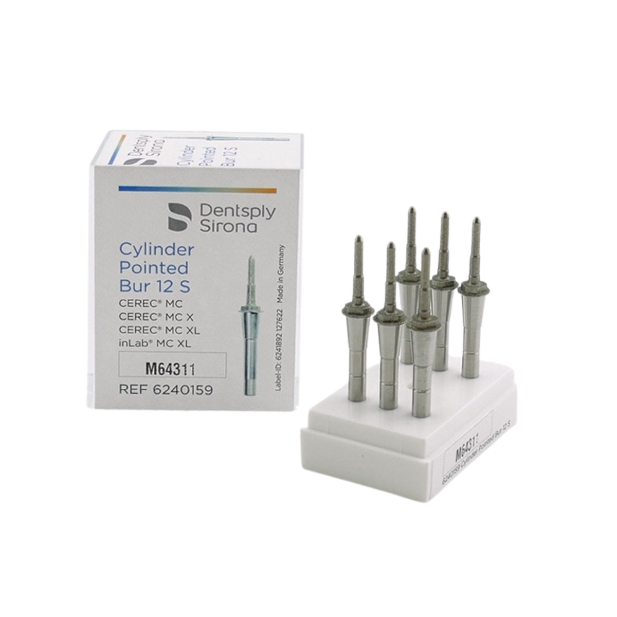 Cylinder Pointed Bur 12S