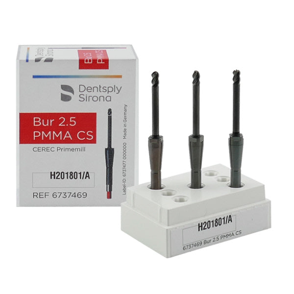 Bur 2.5 PMMA CS