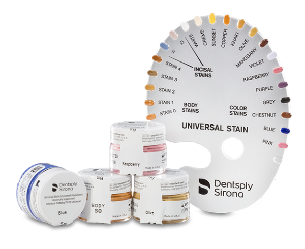 Universal Stain and Overglaze